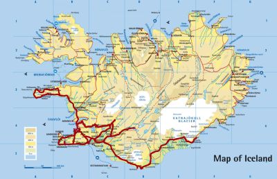 island karte